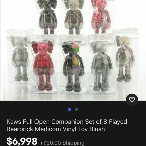 KAWS 2004 Black Five Years Later Companion - Picture 6 of 9